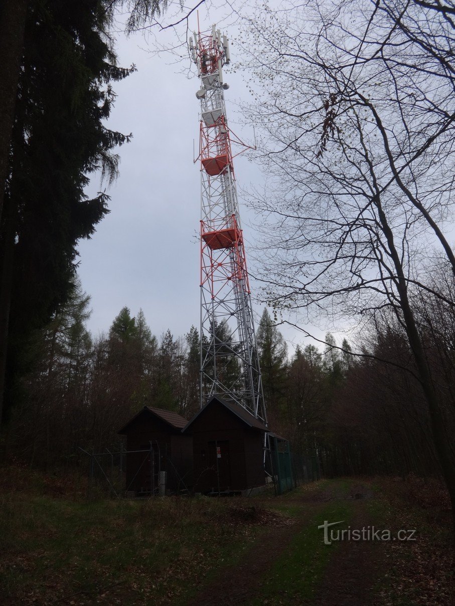 Obětová - la colina más alta en las cercanías de Luhačovice