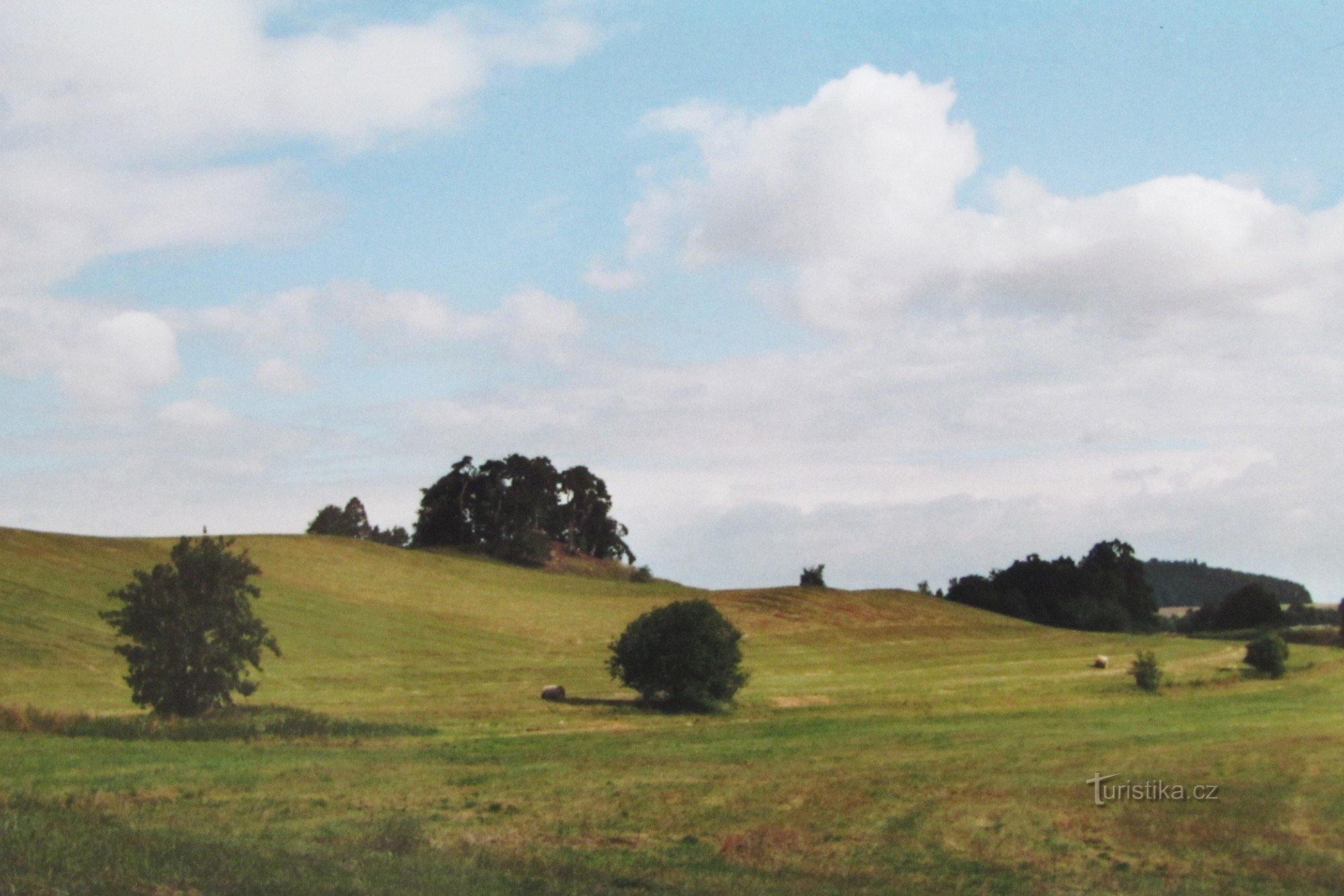 Piękny krajobraz za Kobylą