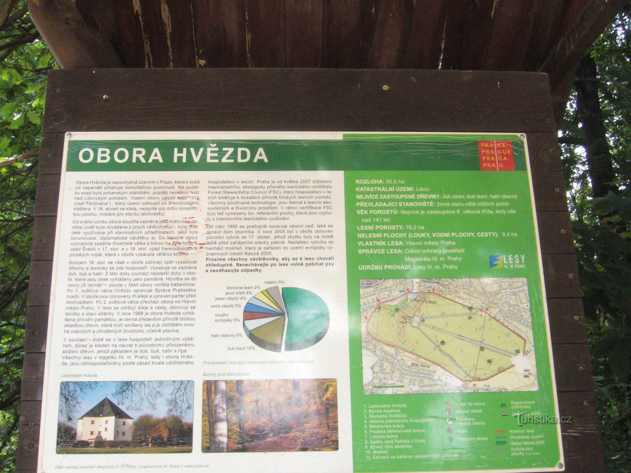 Rezervația naturală Hvězda