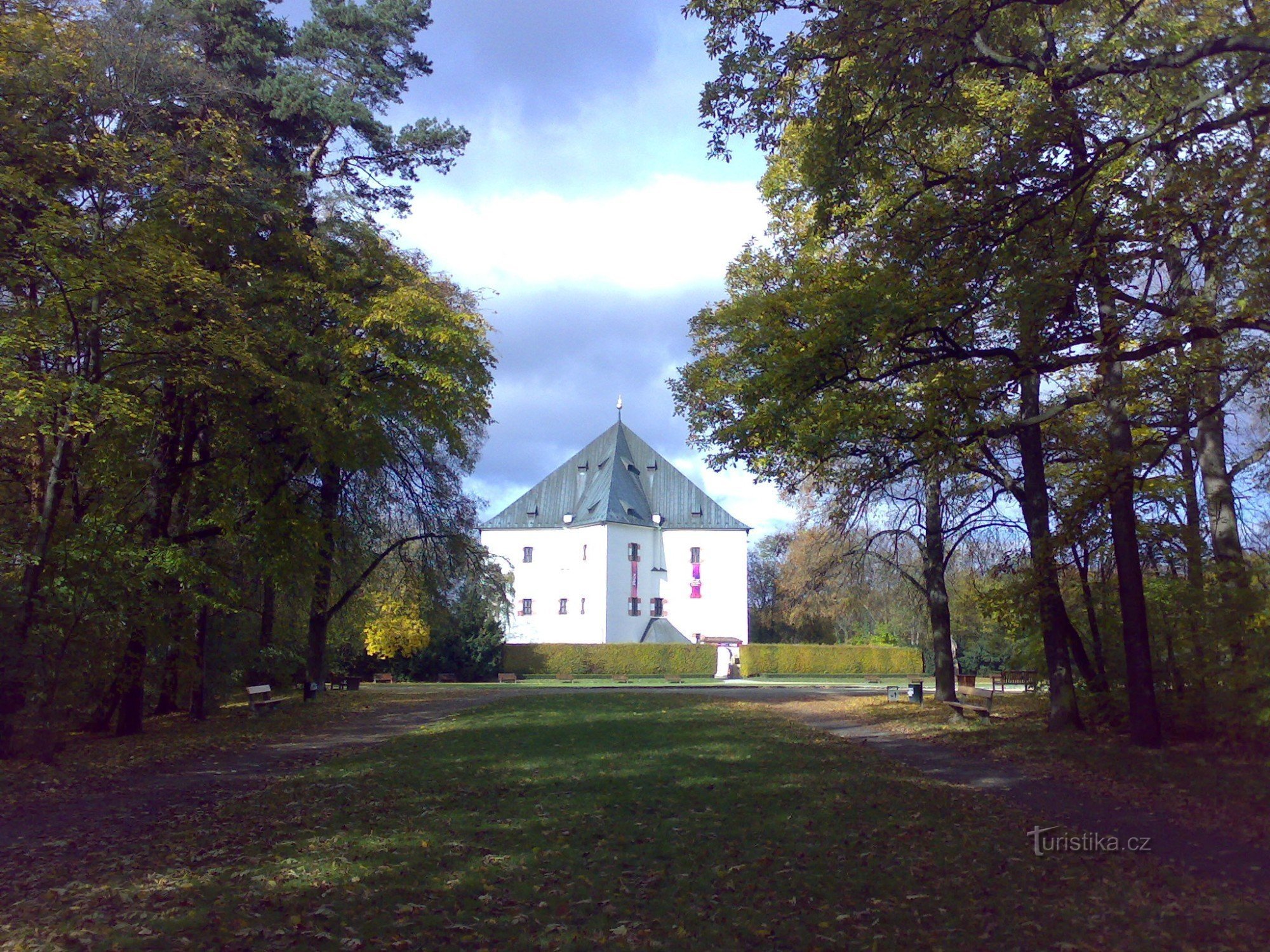 Rezervația naturală Hvězda toamna.