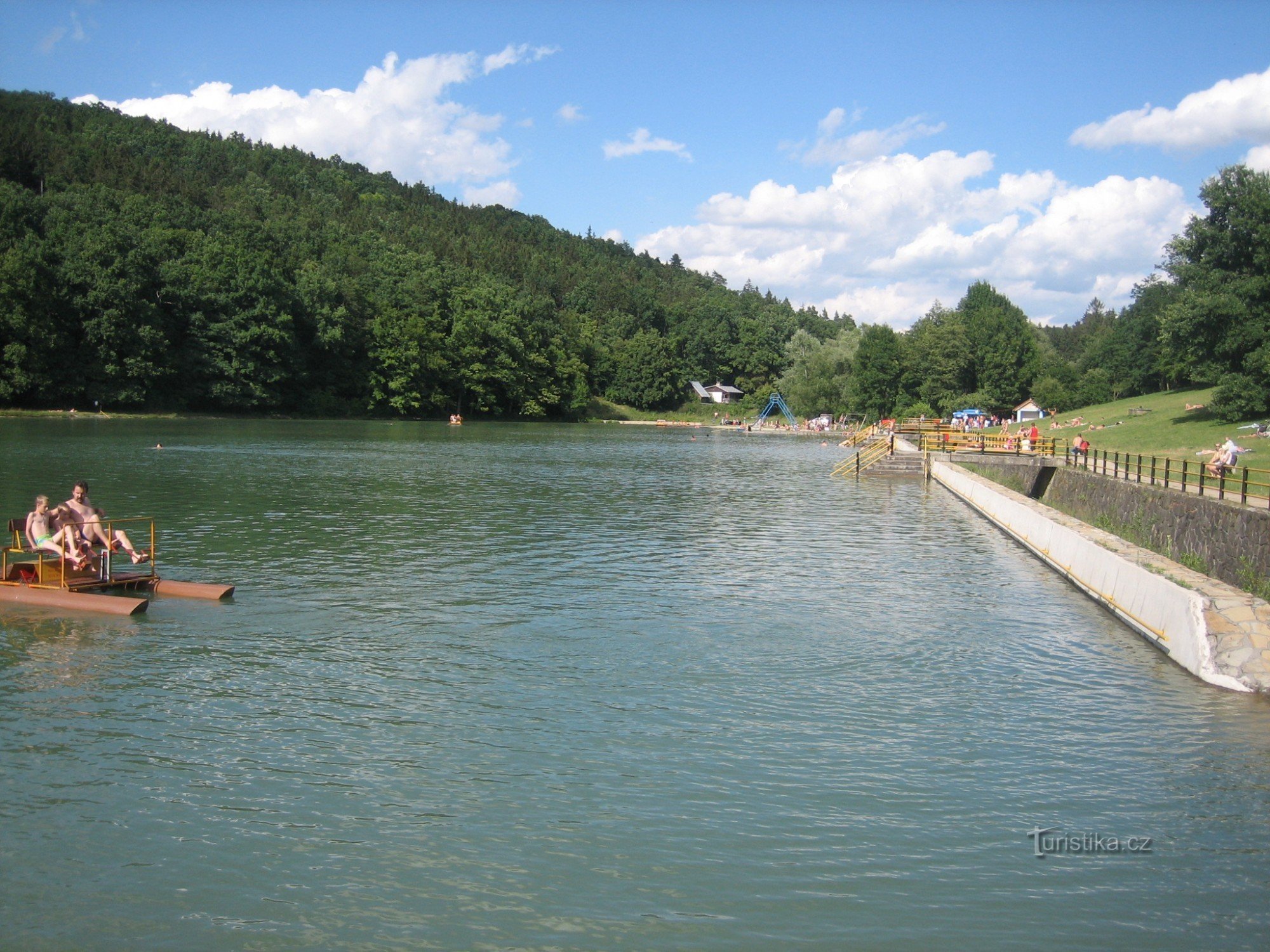 Fig.1 Lučina waterreservoir