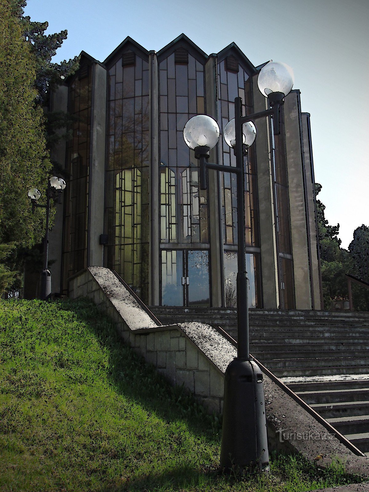 Feierlicher Trauersaal in Brumov - Bylnice