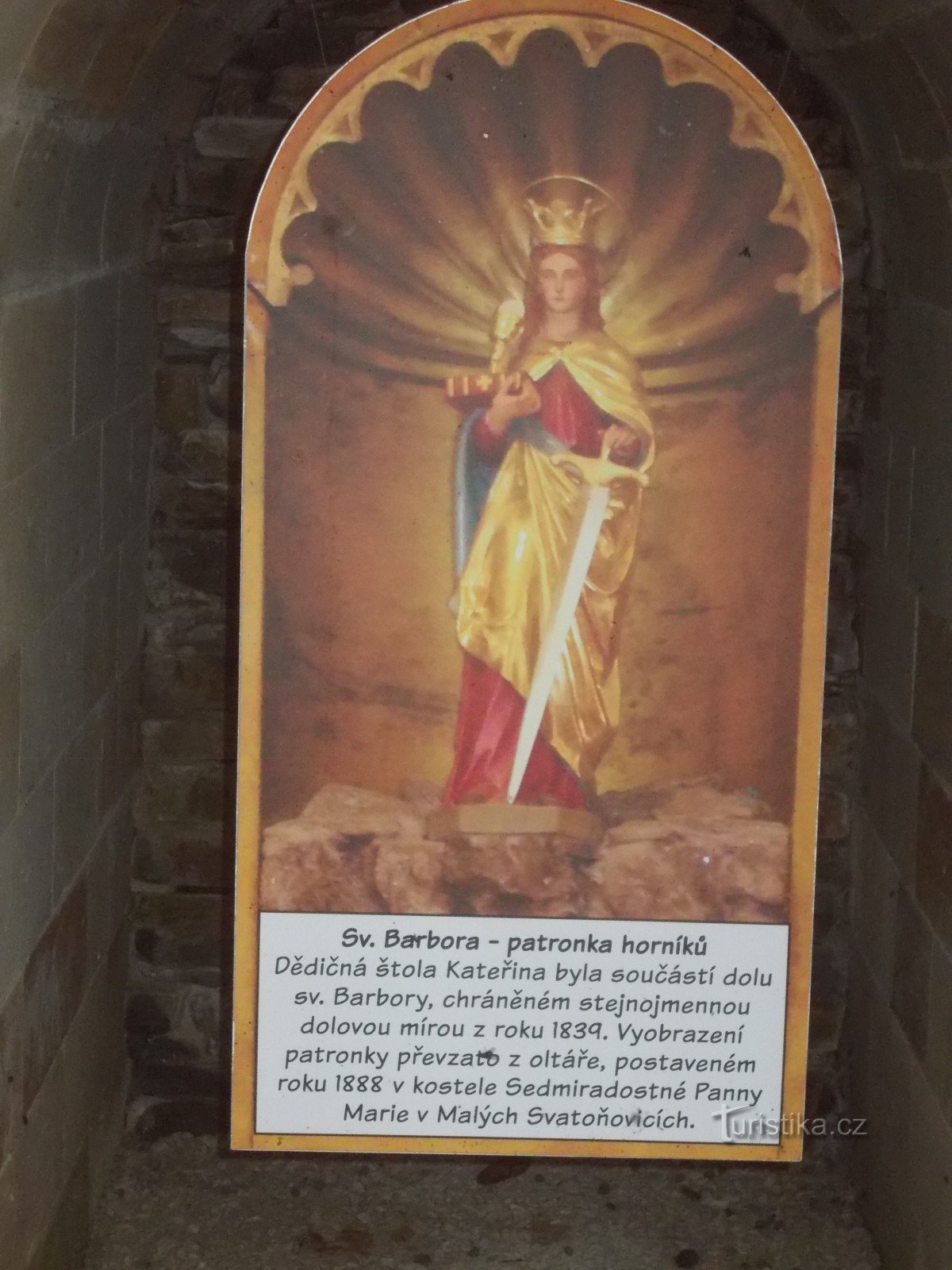 obraz św. Barbary