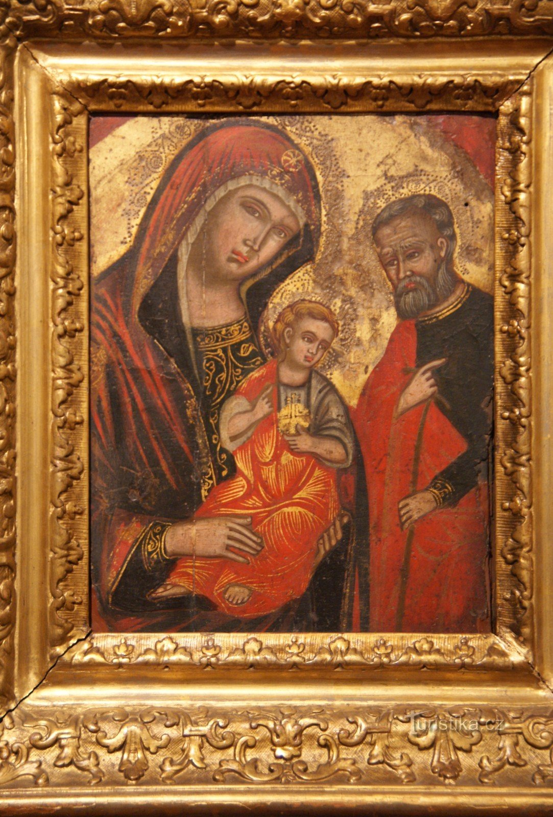 immagine di S. Famiglie di autore ignoto dal museo Zábrež (XVIII secolo)