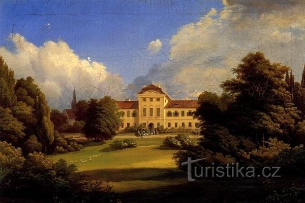 Bild des Schlosses von Amalie Mánesová