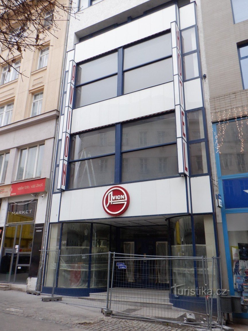 Pictures from Brno – Functionalism II - Hotel Avion in Česká Street