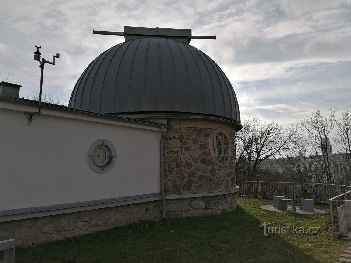 Billeder fra Brno - observatorium og planetarium