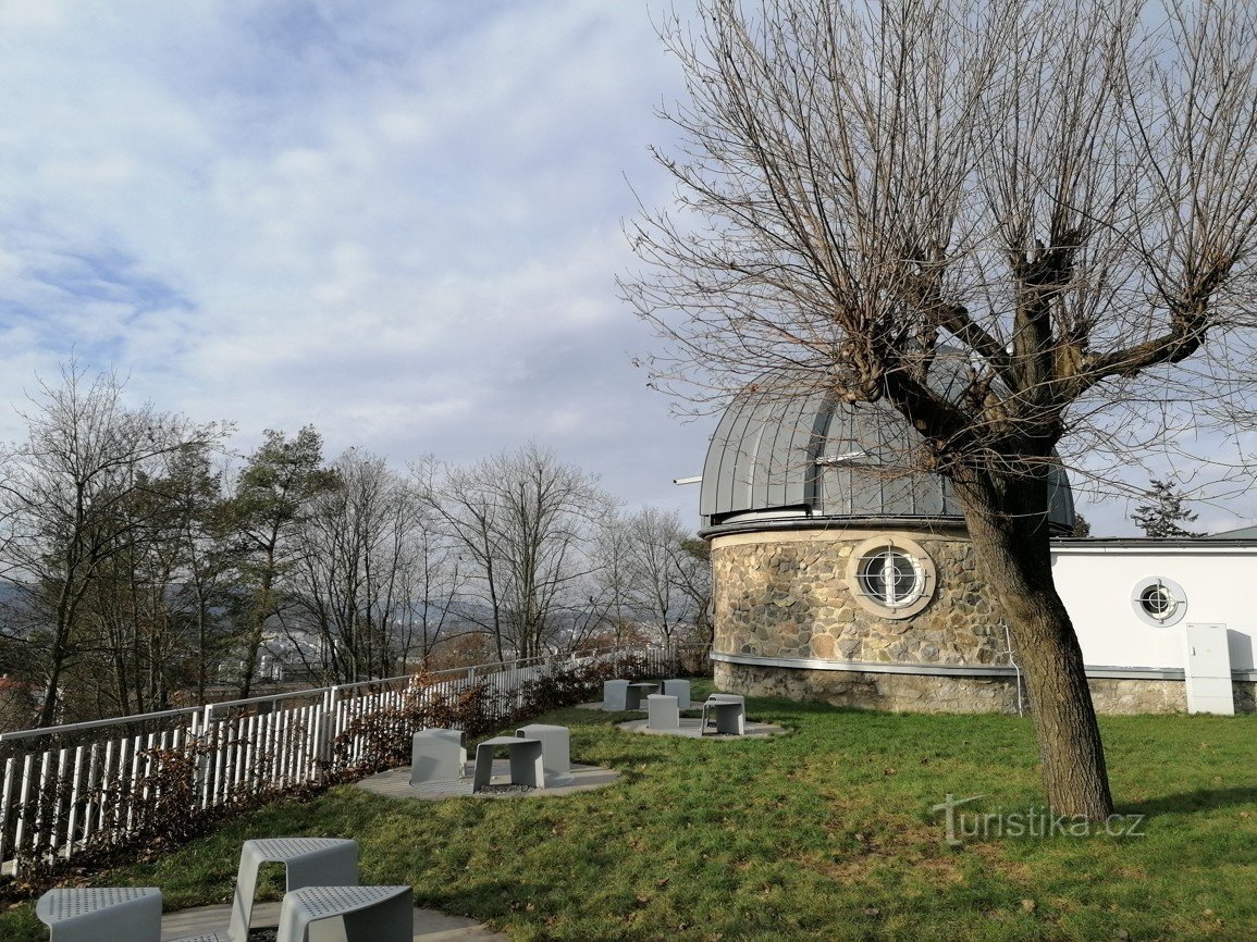 Billeder fra Brno - observatorium og planetarium