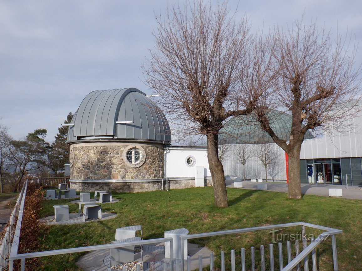 Billeder fra Brno - observatorium og planetarium