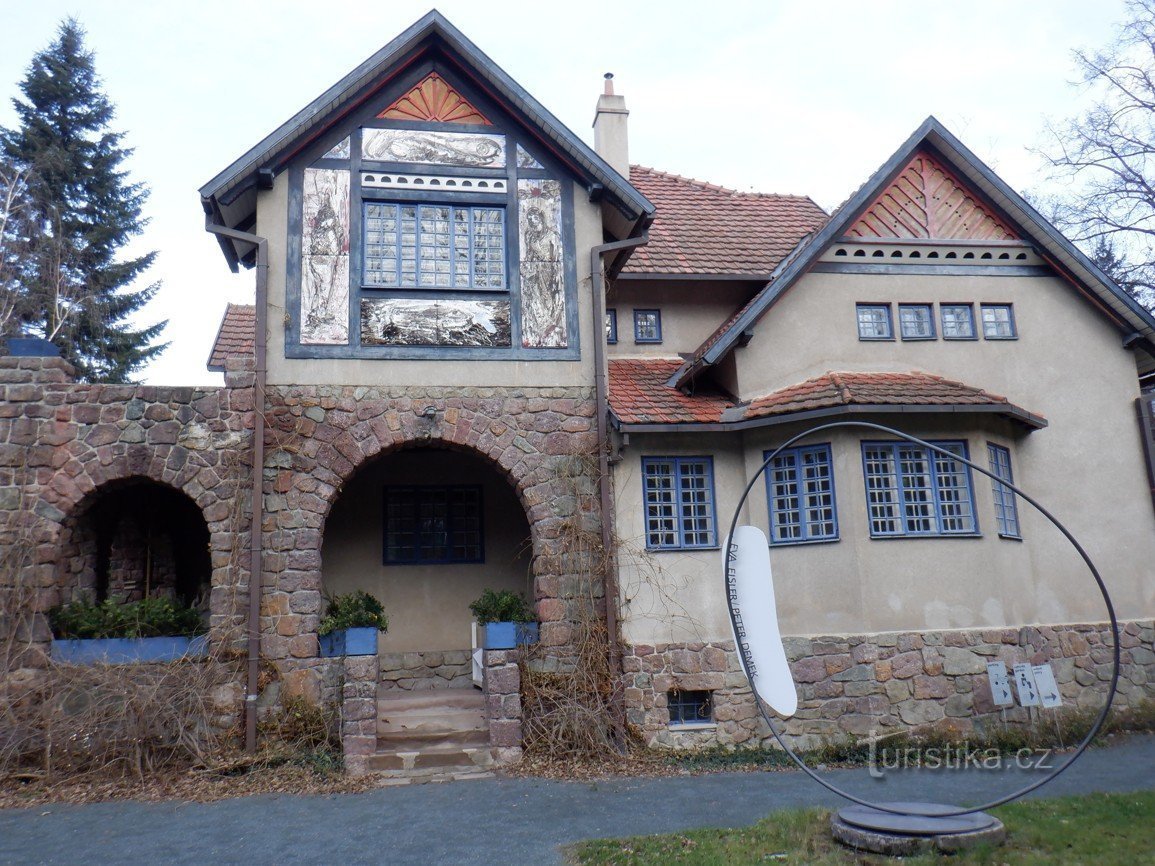 Imágenes de Brno - familia que vivía en la ciudad hace cien años III - Villa de Jurkovič