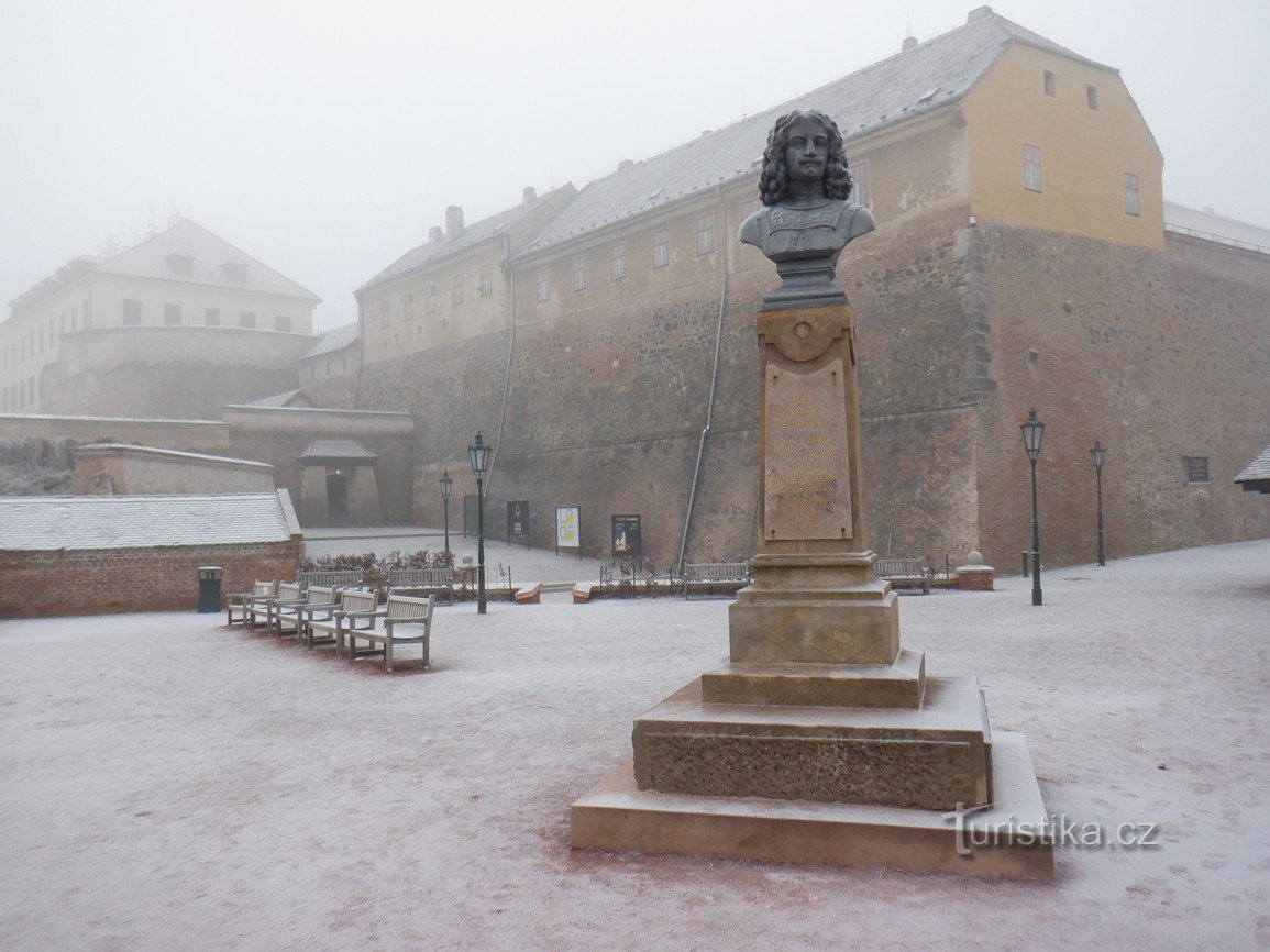 Pictures from Brno - statues, sculptures, monuments or memorials IX - Jean Louis Raduit de