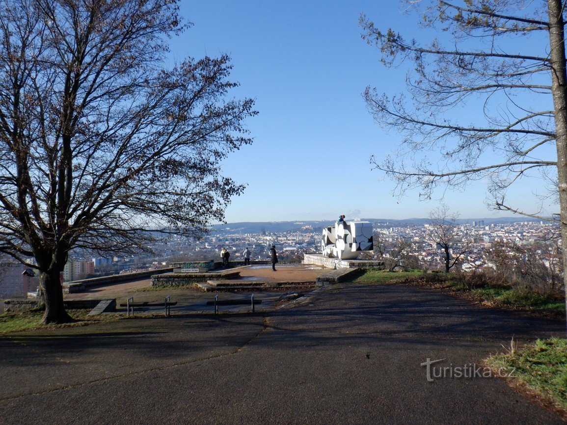 Images from Brno - statues, sculptures, monuments and memorials V - Bílá hora (but not the p