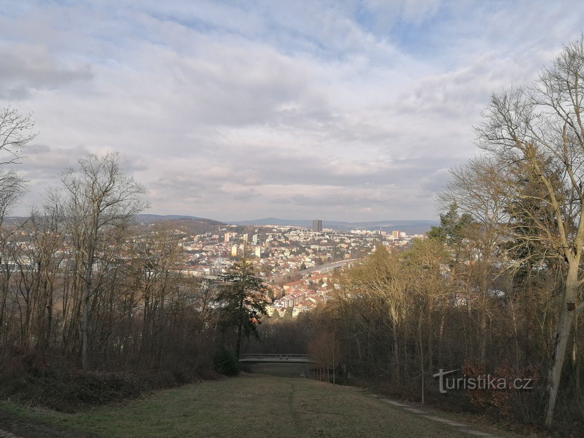 Bilder från Brno - utsiktsplatser IV - Wilson Forest