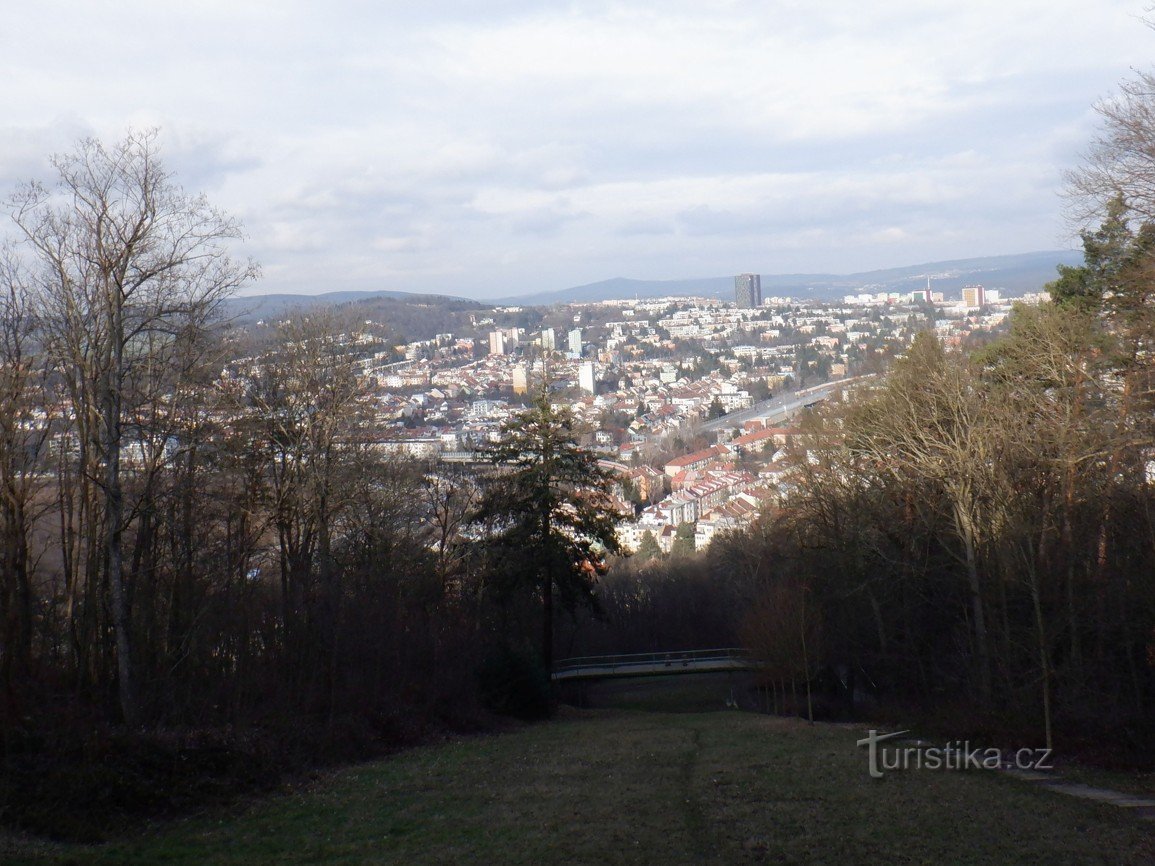 Imagini din Brno - puncte de belvedere IV - Pădurea Wilson