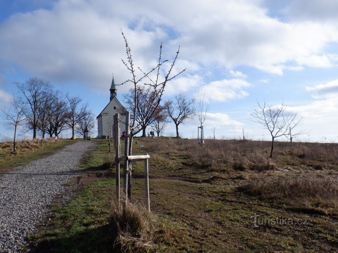 Billeder fra Brno - sightseeing steder VI - Líšeň - Kostelíček