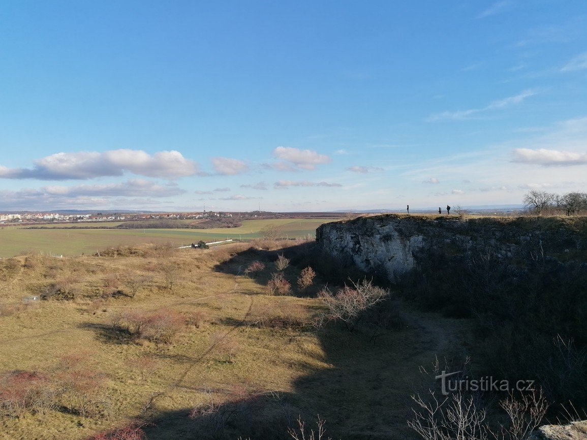 Bilder från Brno - sightseeing platser VIII - Stránská skála