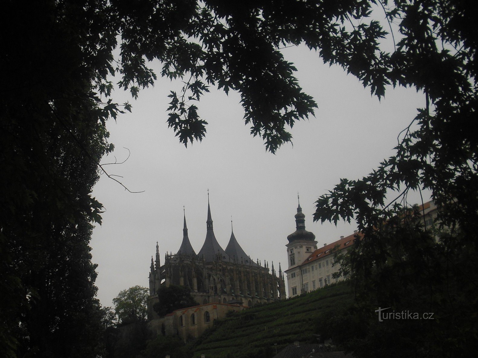 Pictures from Kutná Hora - lofty and architecturally captivating "Saint Barbara"