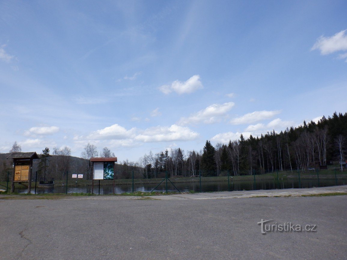 Billeder fra Šumava – Akkumuleringsreservoiret Vydra og Water Castle