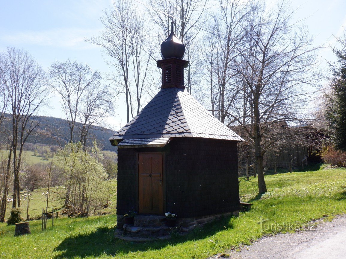 Imagini de la Šumava – Dešenice – Datelov și capela Sf. Britta