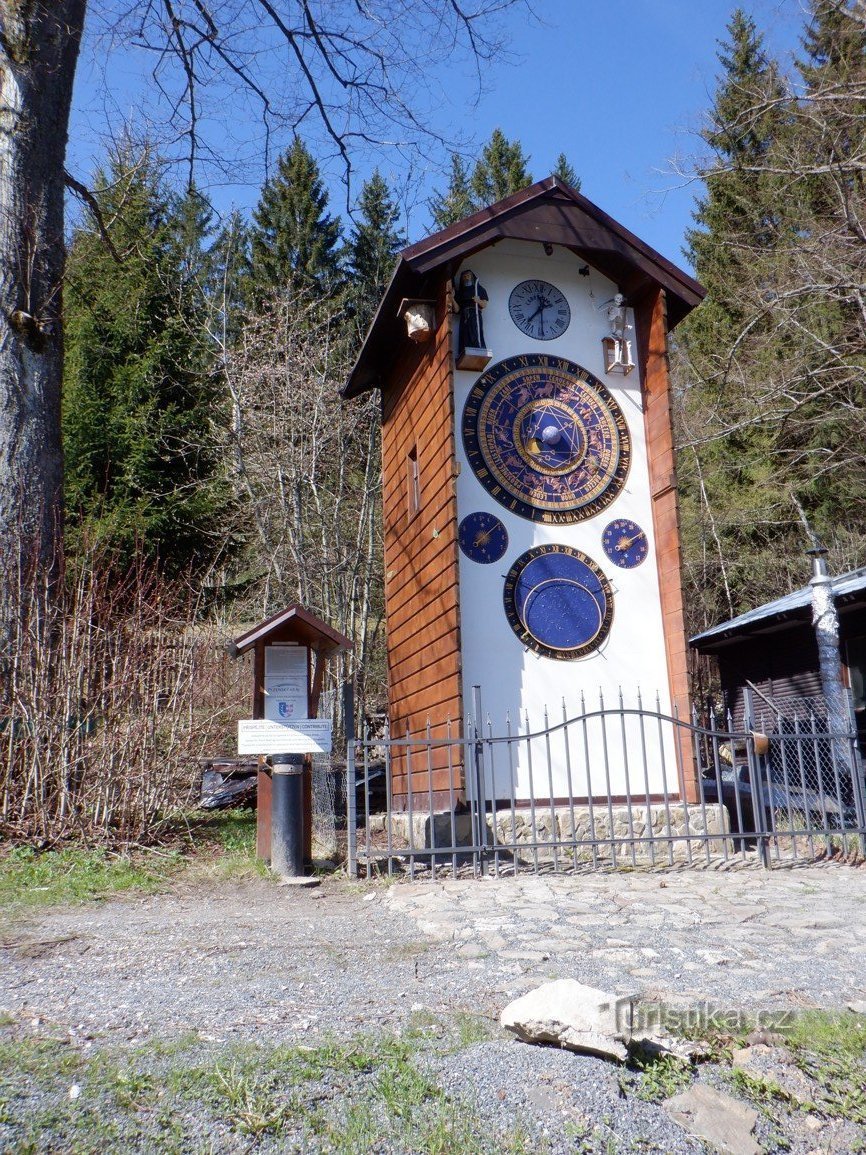 Bilder från Šumava – Hojsova Stráž och Šumava observatorium