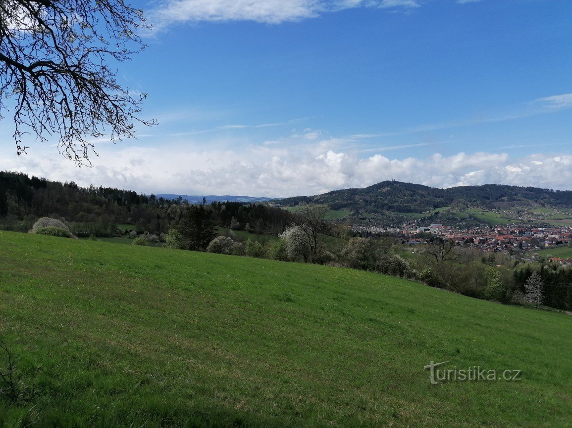 Pictures from Šumava - Kašperk Castle and the mysterious Swiza