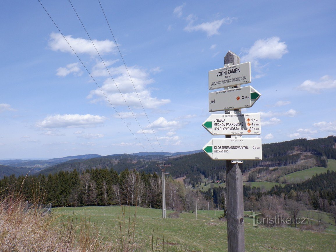 Bilder aus dem Böhmerwald - Aussichtspunkt Klostermann