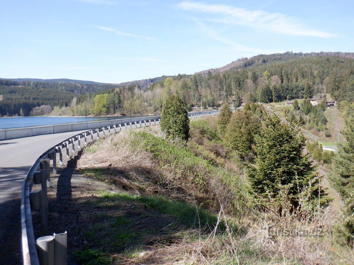 Slike iz vodnega zbiralnika Šumava - Nýrsko