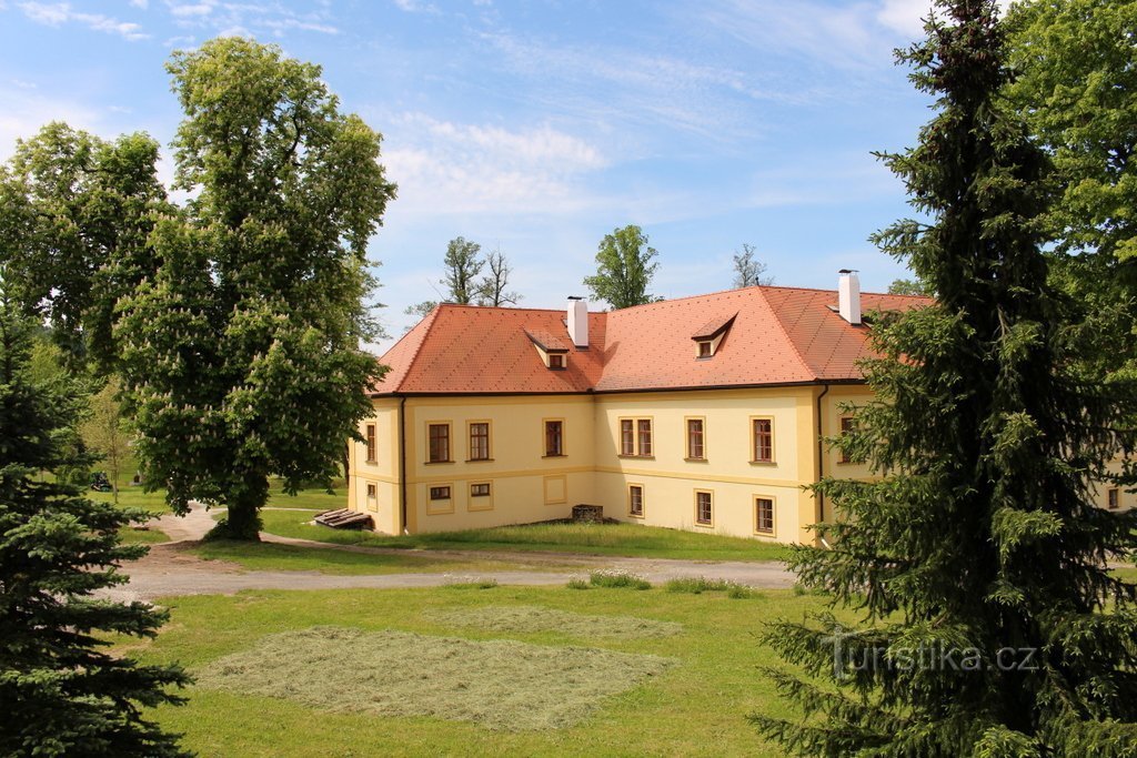 Резиденція, східна сторона замку