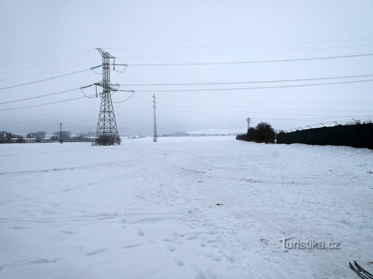 Aus Luží, neblig am Sonntag 29.1.2017