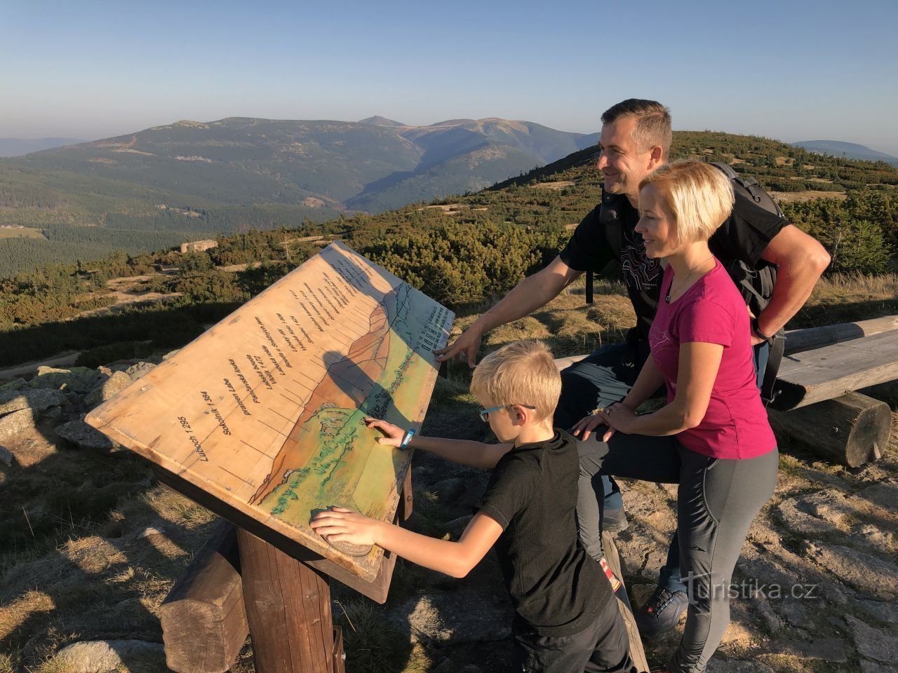 Do monte de Hanč e Vrbata