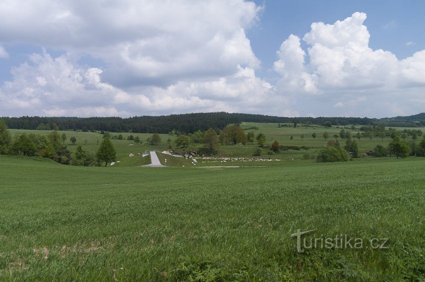 Van de weg naar Landštejn