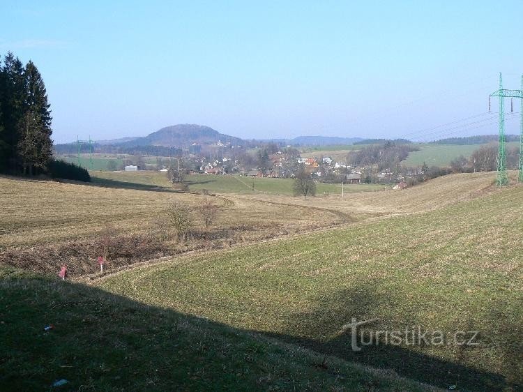 vue de zampach depuis l'aqueduc