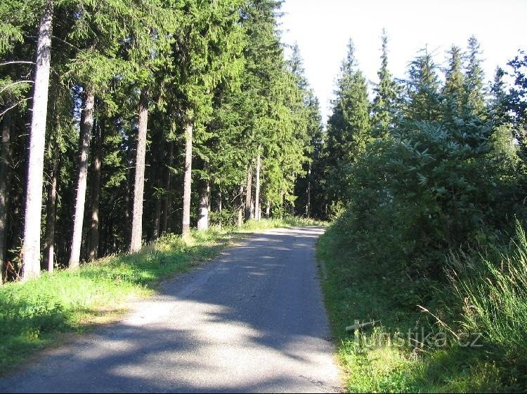 From Vojtova spring to the signpost