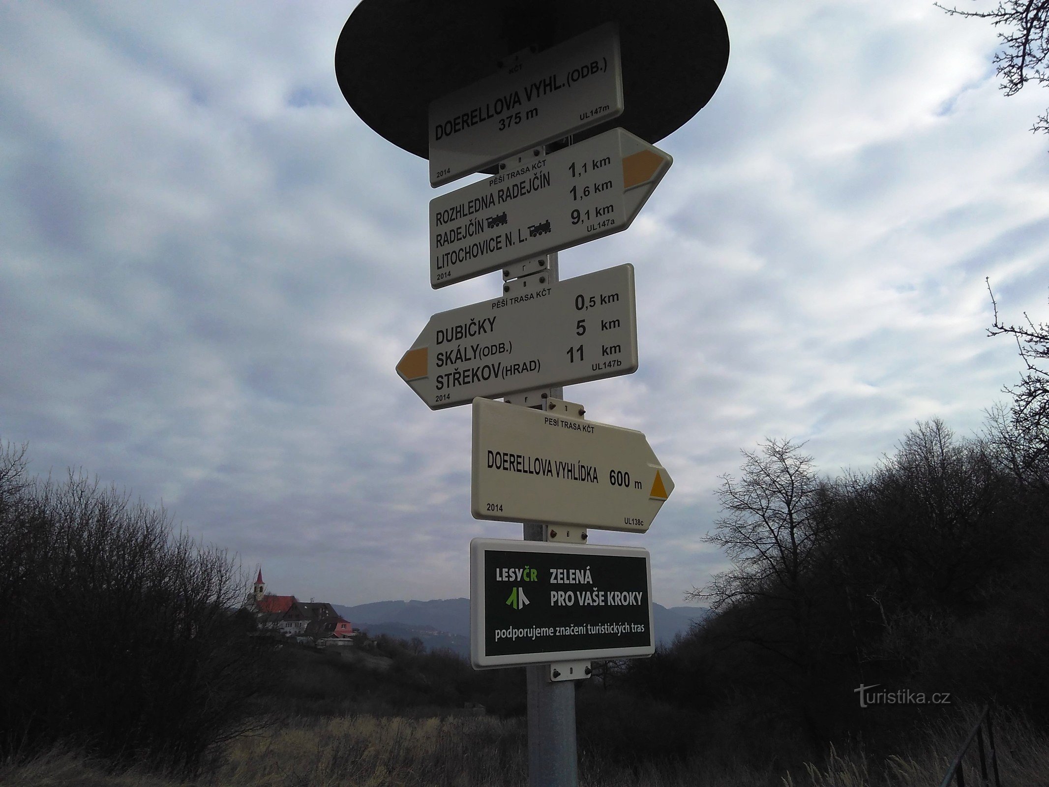 cotitură spre Doerell's Lookout