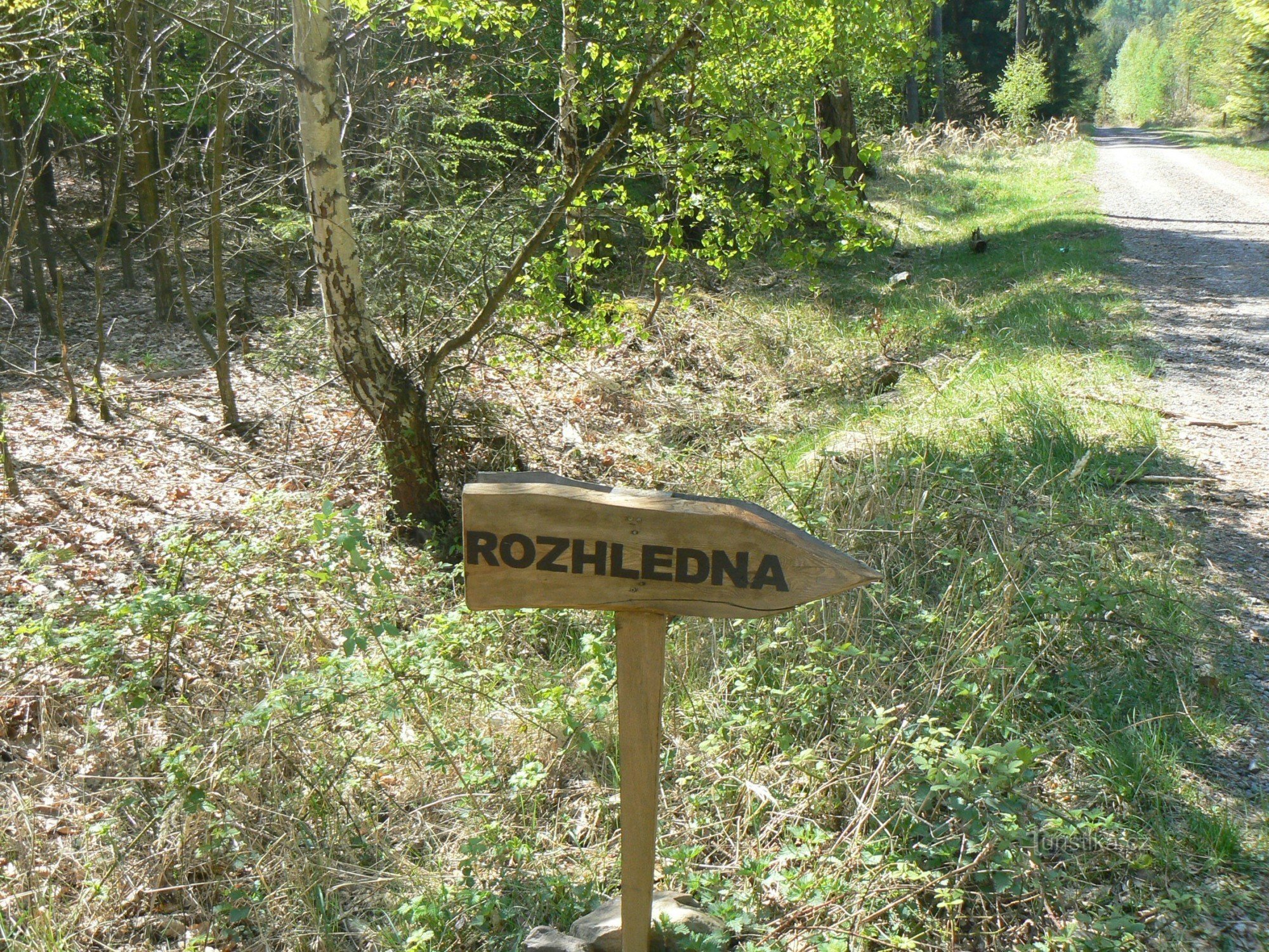 Odbočka na rozhlednu