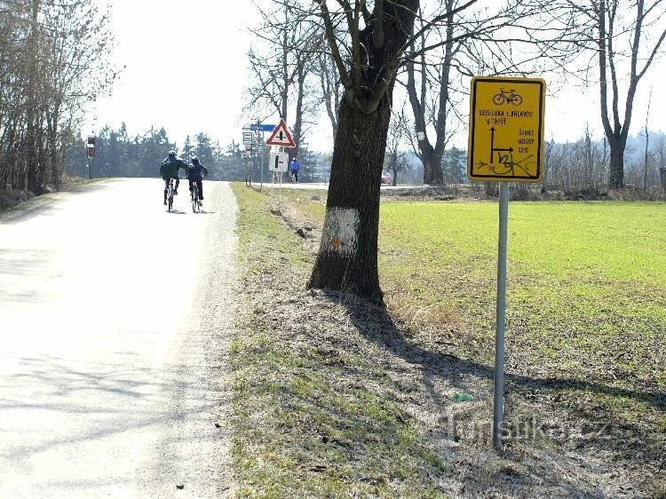 З Їглави повернути на Високу