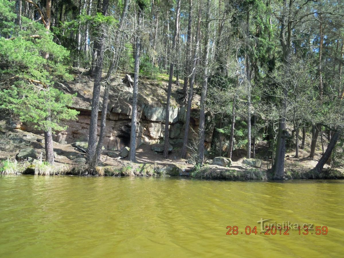 Odlezel lake, Potvorovský hill (region: Plzeňský, district: Plzeň-sever)