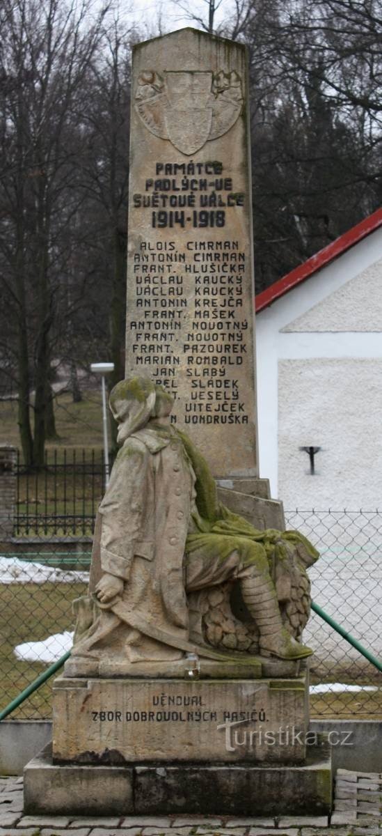 Odlochovice - Denkmal für die Gefallenen