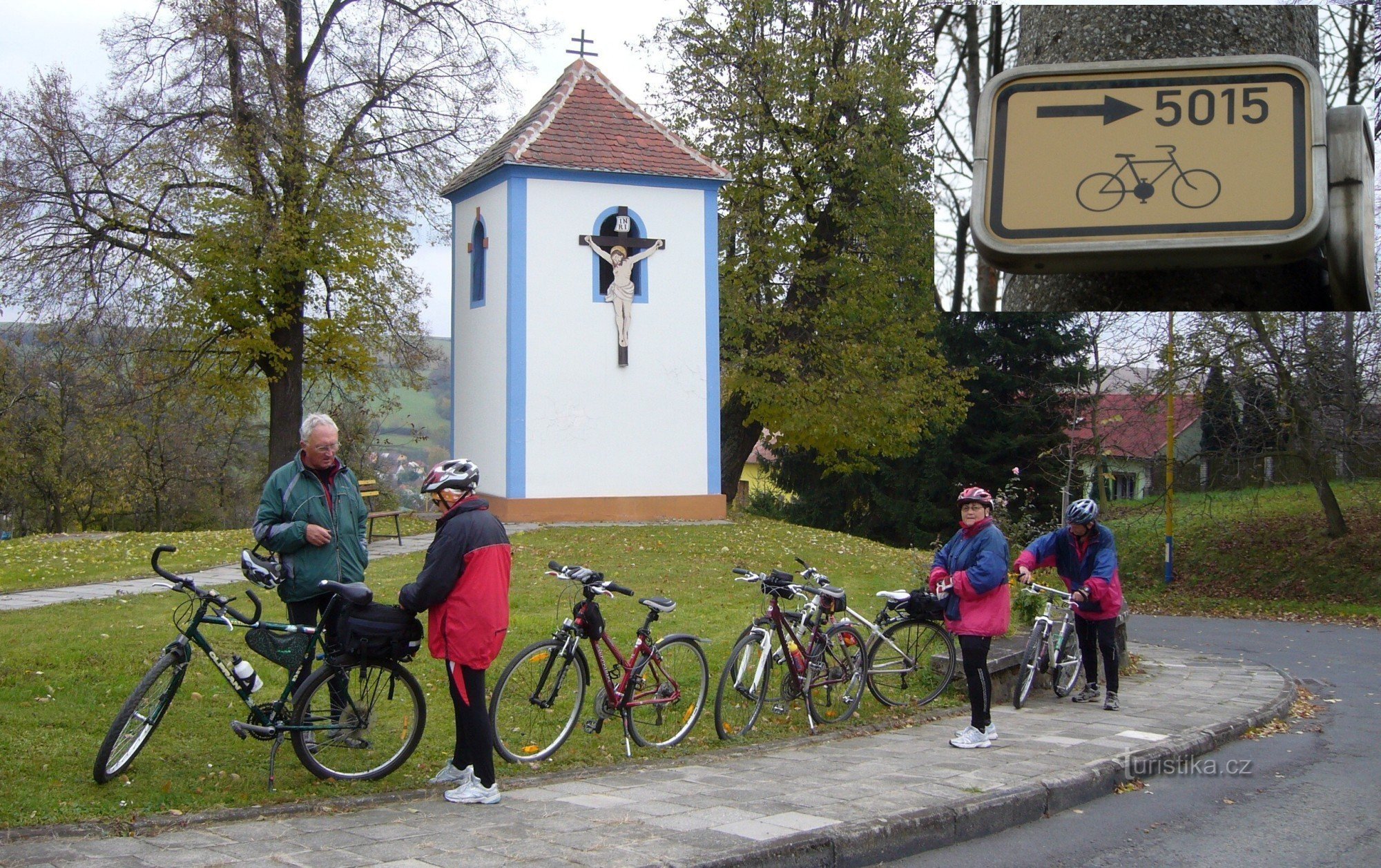 Rest at the chapel in Halenkovice