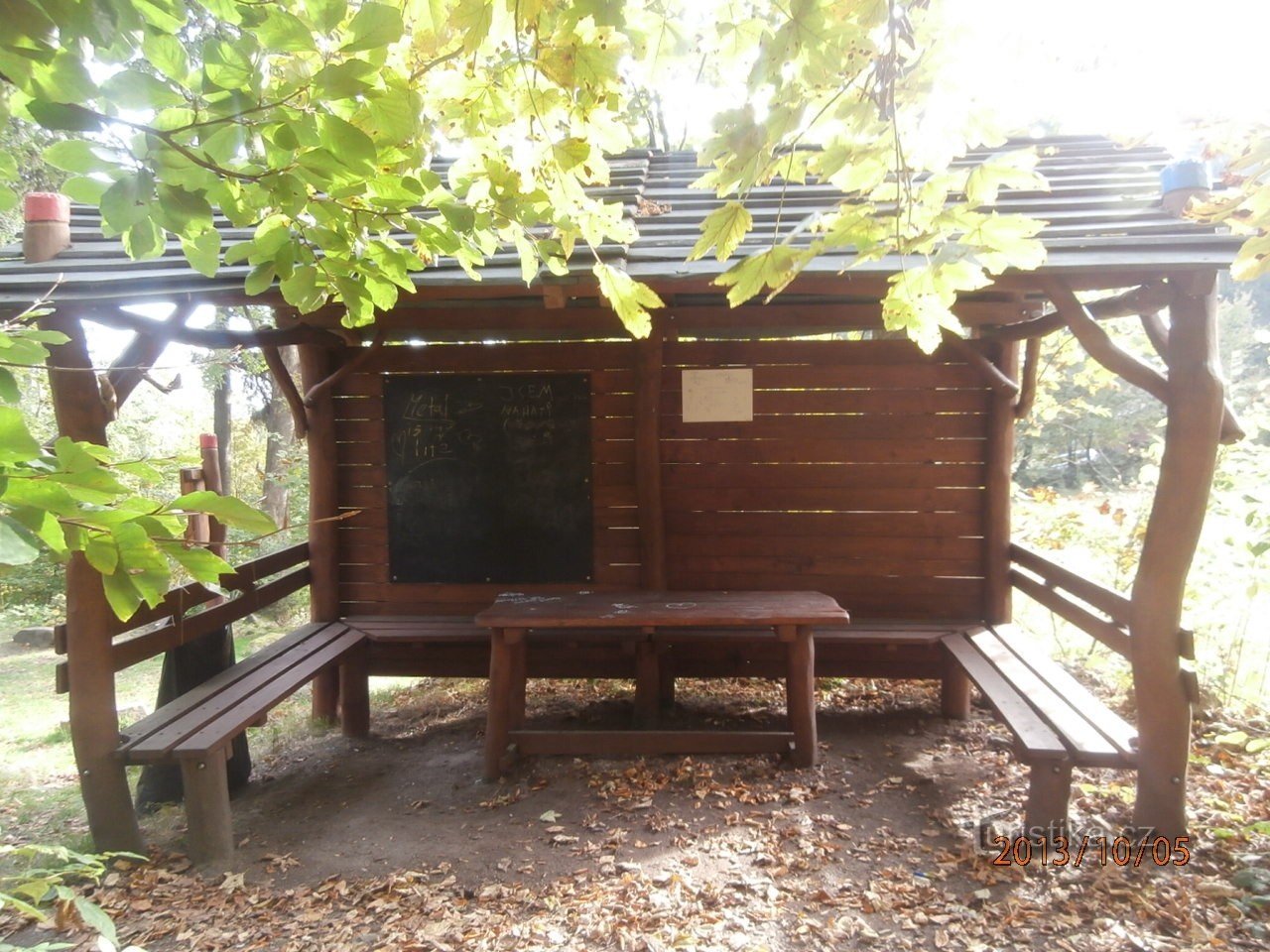 Lugar de descanso cerca de Terezínka