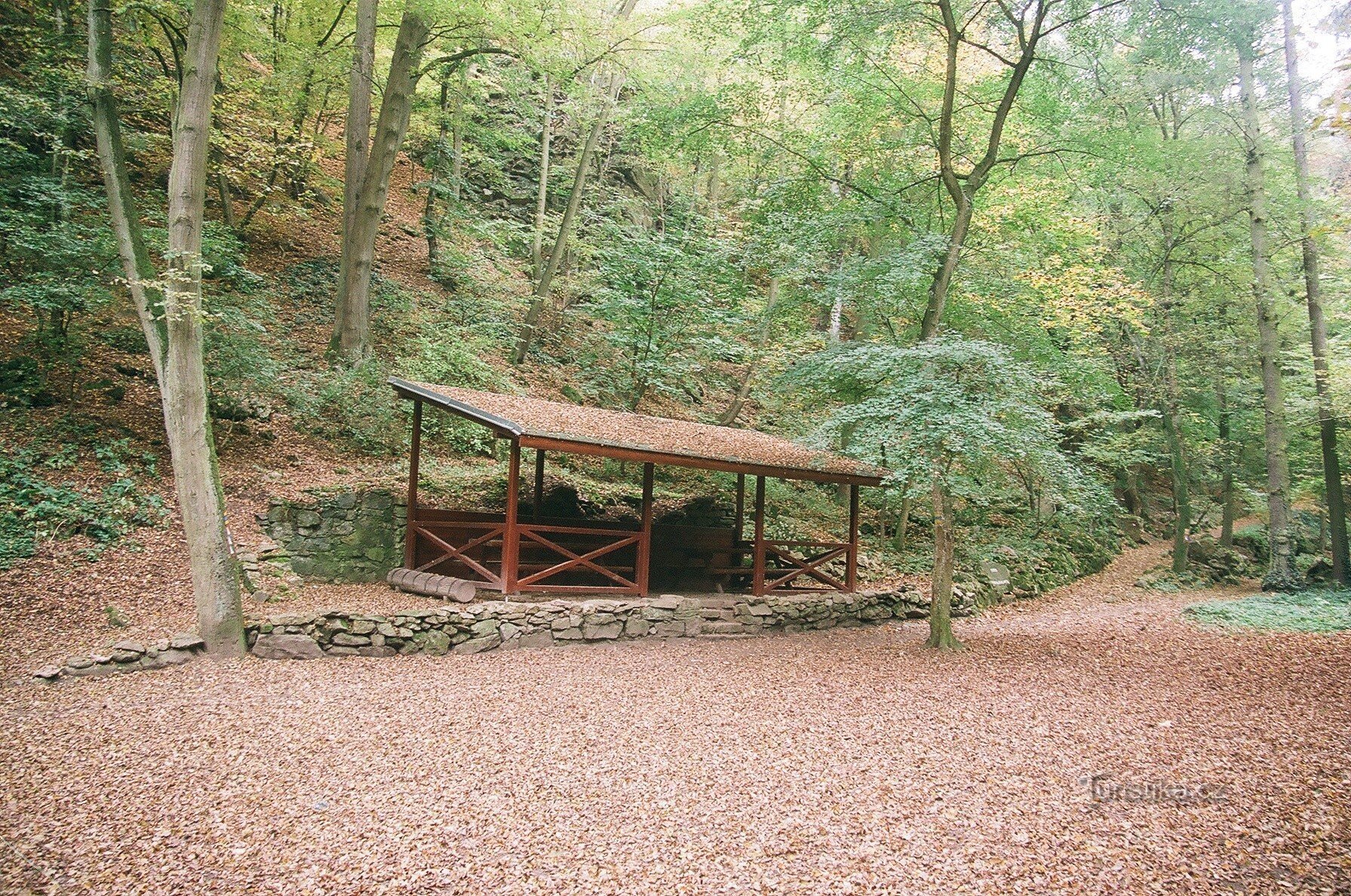 Ruheplatz in Gránické údolí