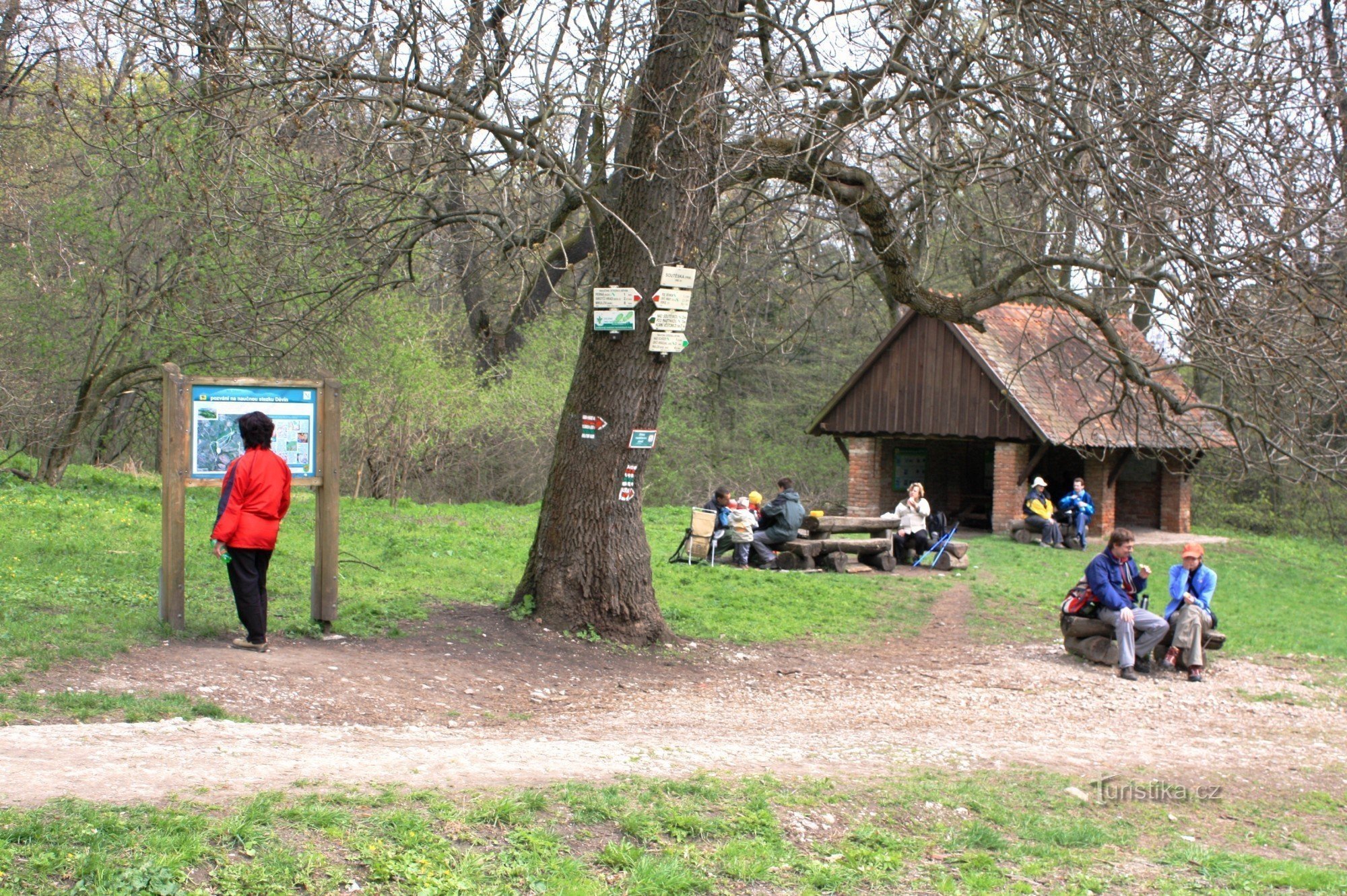 Ruheplatz in Soutěske