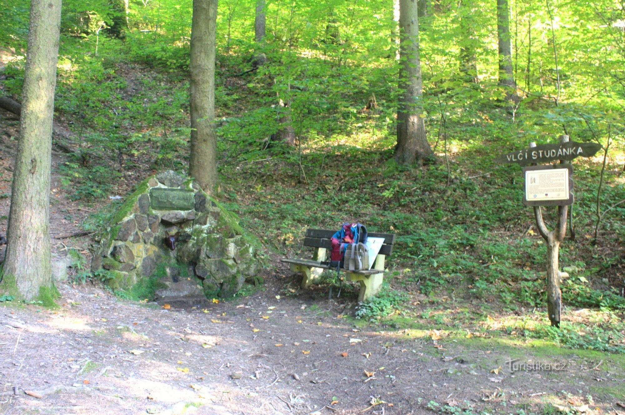Resting place Vlčí studánka