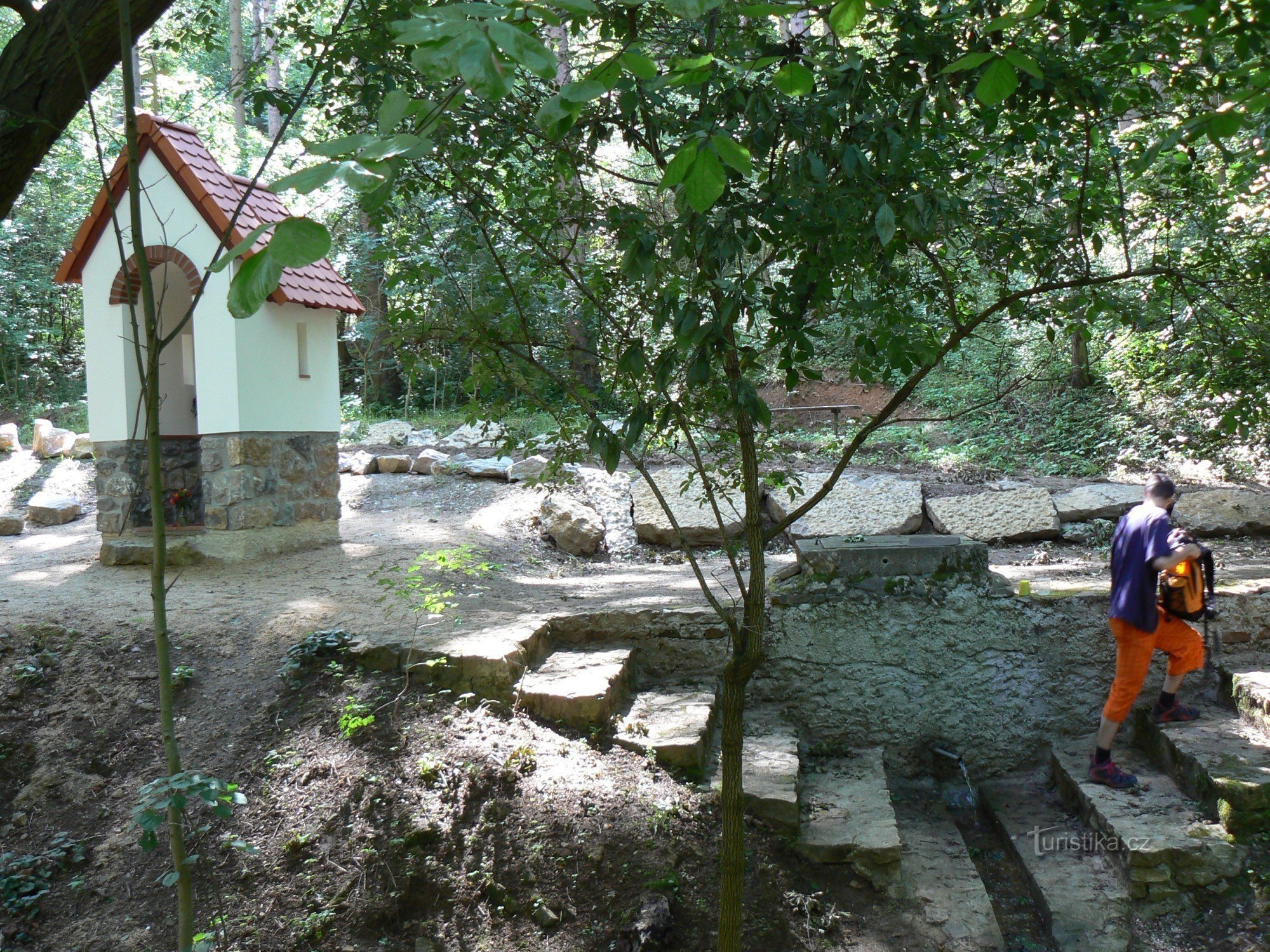 Resting place behind Vysoký Újezd