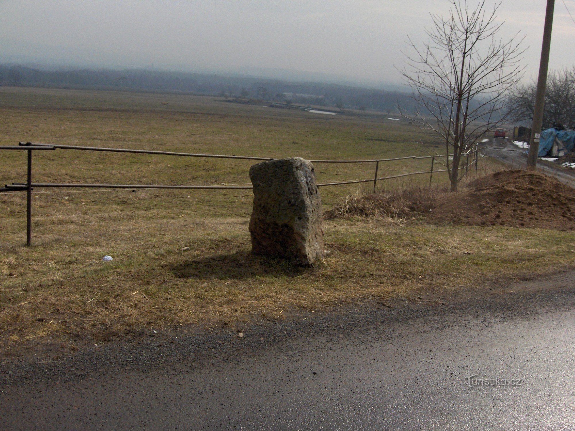 piedra de descanso cerca de Domoslavice