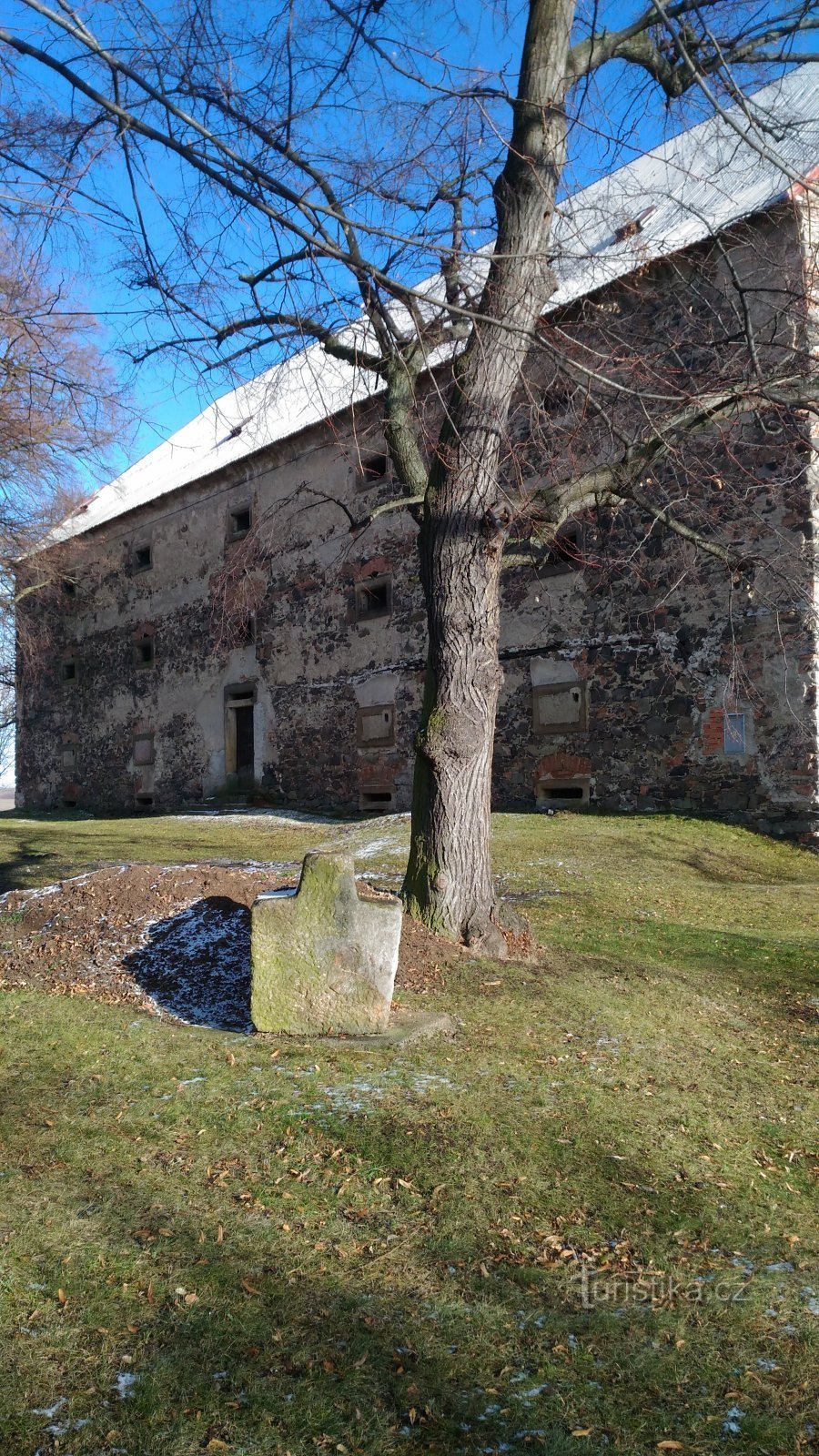 Piedra en reposo en Mašťov.