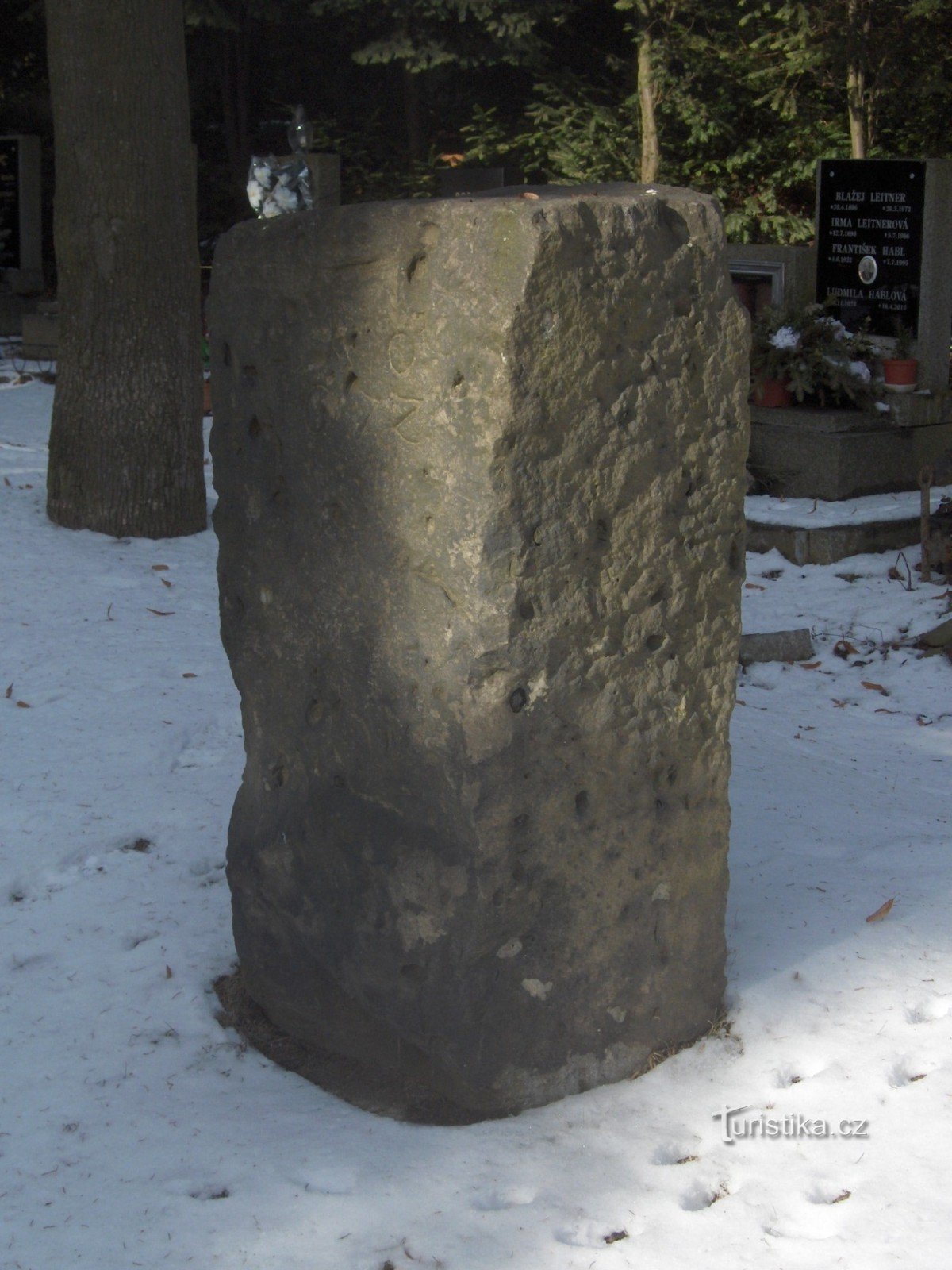 Resting stone in Most