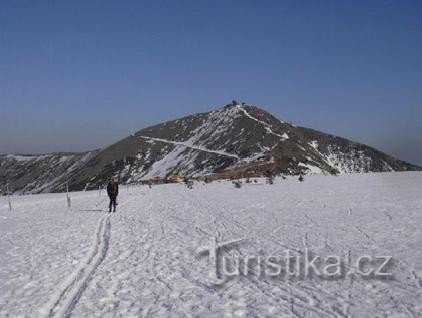 Afternoon crossing of the Giant Mountains