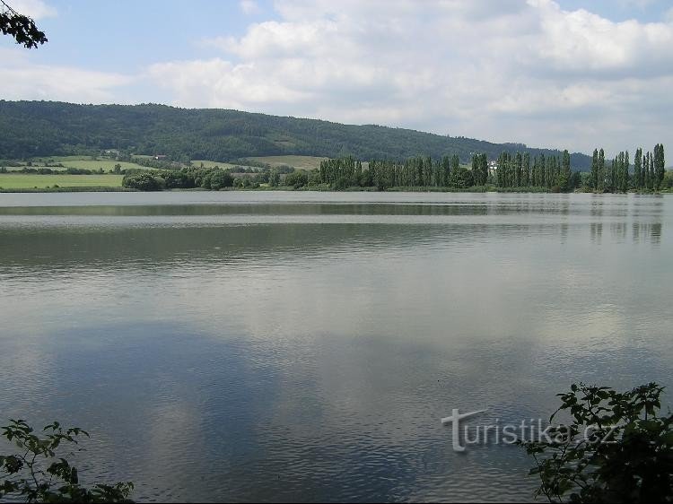 Odry: Odry – einer der Teiche in der Nähe der Oder