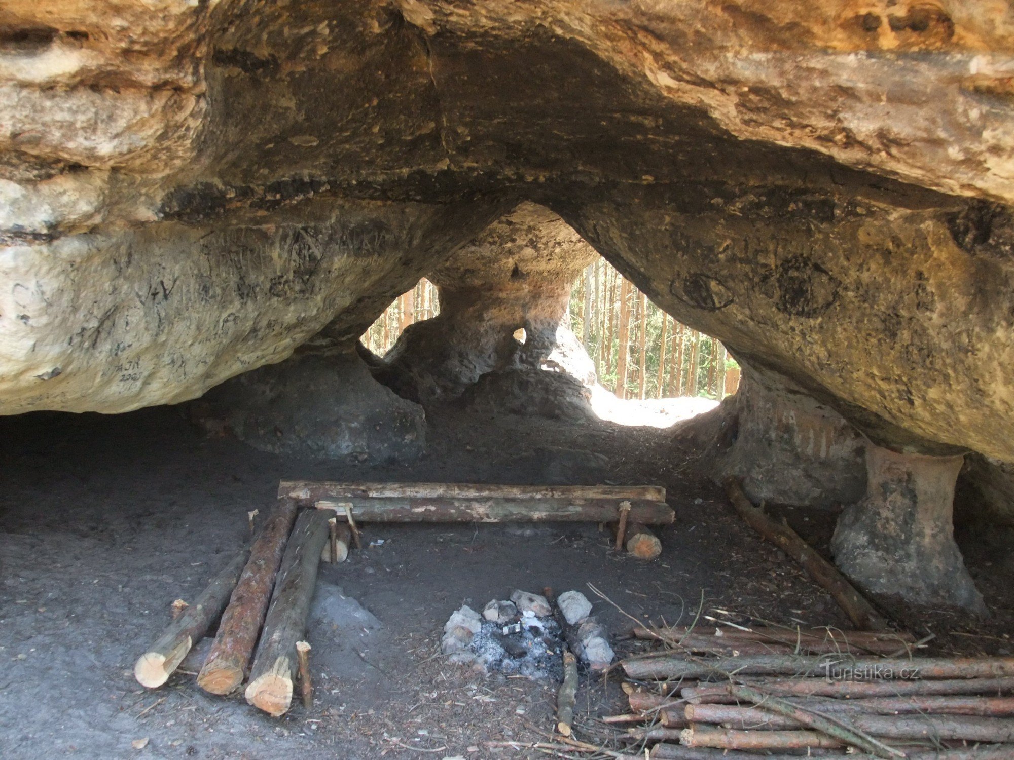 Hearth in the dog church